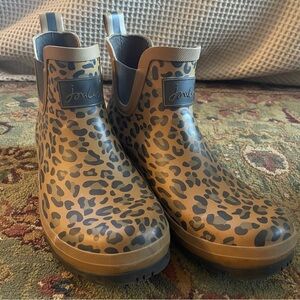 Joules Leopard Wellibob